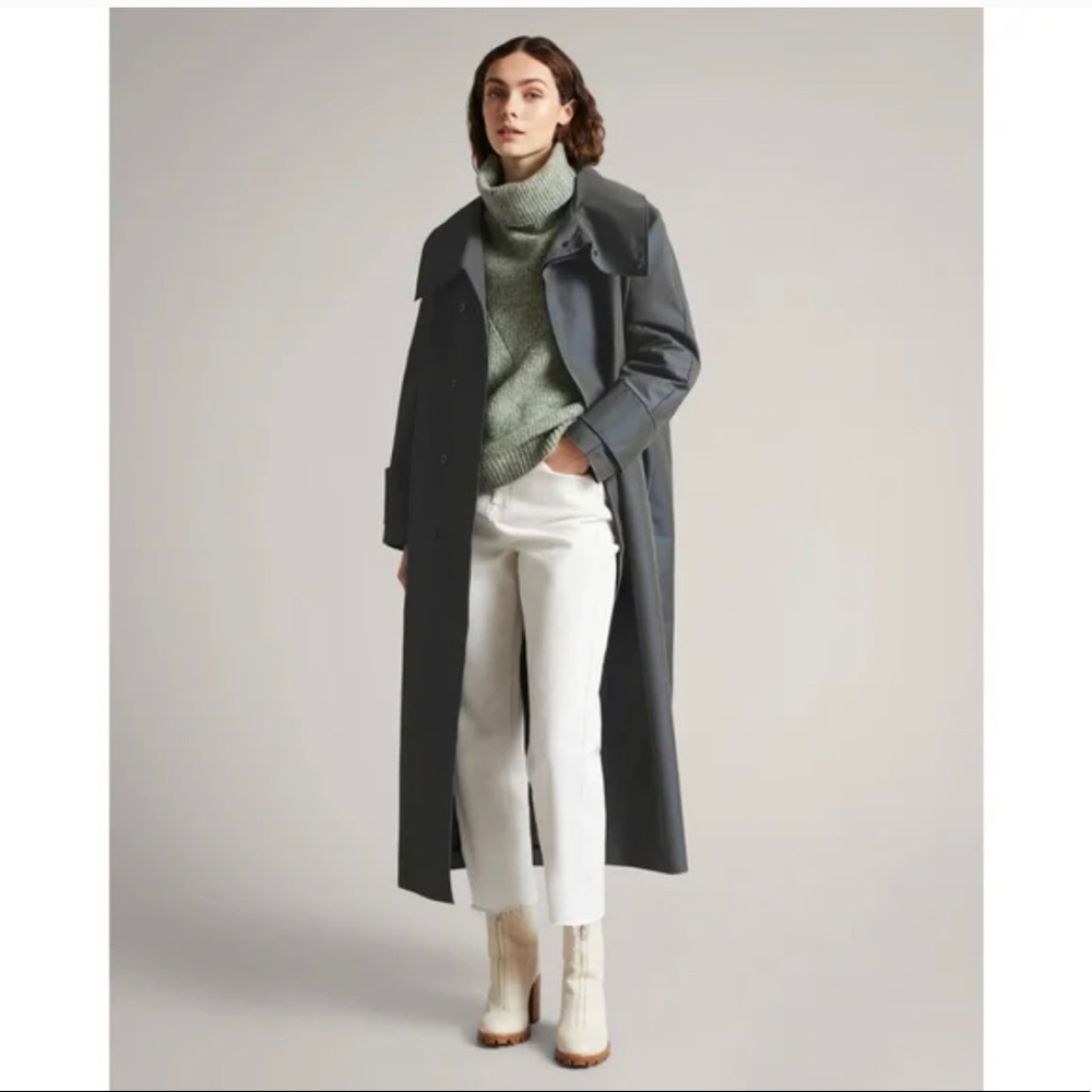 - Ted Baker Kayleeh Funnel Neck‎ Trench Coat
